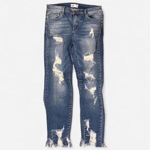 Distressed Skinny Jeans
